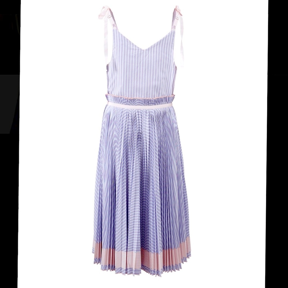 Adam Selman fringe strappy dress